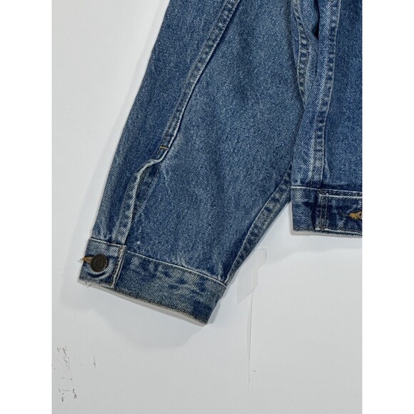 VTG 1997 Denim Jacket Oscar Dela Hoya Hector Macho Camacho Caesars Palace Boxing - Picture 14 of 16